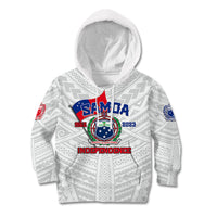 Samoa Independence Kid Hoodie 2023 White Style LT6 - Wonder Print Shop