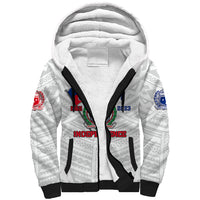 Samoa Independence Sherpa Hoodie 2023 White Style LT6 - Wonder Print Shop