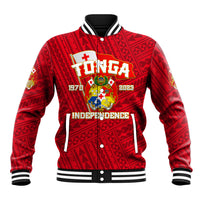 Tonga Independence Baseball Jacket 2023 Red Style LT6 - Wonder Print Shop
