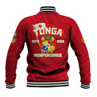 Tonga Independence Baseball Jacket 2023 Red Style LT6 - Wonder Print Shop