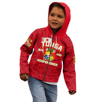 Tonga Independence Kid Hoodie 2023 Red Style LT6 - Wonder Print Shop