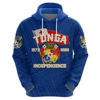 Tonga Independence Hoodie 2023 Blue Style LT6 - Wonder Print Shop