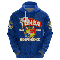 Tonga Independence Hoodie 2023 Blue Style LT6 - Wonder Print Shop