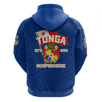 Tonga Independence Hoodie 2023 Blue Style LT6 - Wonder Print Shop