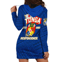 Tonga Independence Hoodie Dress 2023 Blue Style LT6 - Wonder Print Shop