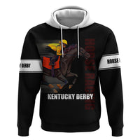 Kentucky Horse Racing Hoodie Sporty Style Black LT6 - Wonder Print Shop