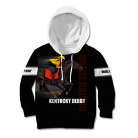 Kentucky Horse Racing Kid Hoodie Sporty Style Black LT6 - Wonder Print Shop