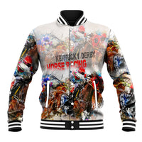 Horse Racing Baseball Jacket Art Style LT6 - Wonder Print Shop