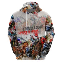 Horse Racing Hoodie Art Style LT6 - Wonder Print Shop