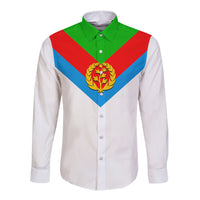 Eritrea Day Long Sleeve Button Shirt Simple LT6 - Wonder Print Shop