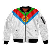 Eritrea Day Sleeve Zip Bomber Jacket Simple LT6 - Wonder Print Shop