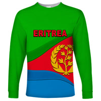Eritrea Day Long Sleeve Shirt Simple Flag LT6 - Wonder Print Shop