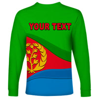 Eritrea Day Long Sleeve Shirt Simple Flag LT6 - Wonder Print Shop