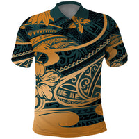 Polynesian Tribal Polo Shirt LT6 - Wonder Print Shop