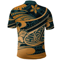Polynesian Tribal Polo Shirt LT6 - Wonder Print Shop