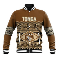 Personalised Tonga Independence Day Baseball Jacket Ngatu Tapa Style LT7 - Wonder Print Shop