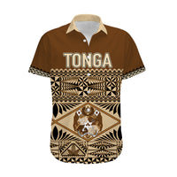 Personalised Tonga Independence Day Hawaiian Shirt Ngatu Tapa Style - Wonder Print Shop