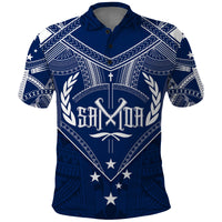 Custom Samoa Polo Shirt Independence Day Chest Tattoo Symbolic Style - Wonder Print Shop