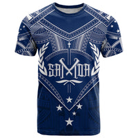 Personalised Samoa Independence Day T Shirt Chest Tattoo Symbolic Style - Wonder Print Shop