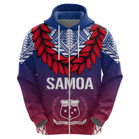 Custom Samoa Independence Day Hoodie Ula Fala Gradient Color - Wonder Print Shop
