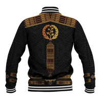 Eritrea Baseball Jacket Tilet Habesha Style - Black LT7 - Wonder Print Shop
