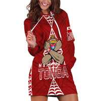 Personalised Tonga Rugby Hoodie Dress Mate Ma'a Tonga Independence Day - Wonder Print Shop