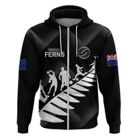 Custom New Zealand Football Ferns Hoodie Women World Cup 2023 Sporty Vibes - Wonder Print Shop