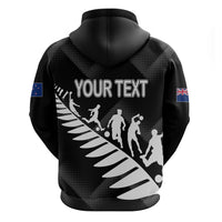 Custom New Zealand Football Ferns Hoodie Women World Cup 2023 Sporty Vibes - Wonder Print Shop