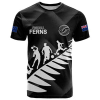 Personalised New Zealand Football Ferns T Shirt Women World Cup 2023 Sporty Vibes - Wonder Print Shop
