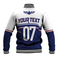 USA Ice Hockey Championship 2023 Star Eagle Baseball Jacket - Wonder Print Shop