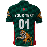 Custom Bangladesh Cricket Polo Shirt Special Style The Tigers LT8 - Wonder Print Shop