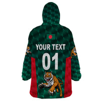 (Custom Personalised) Bangladesh Cricket Wearable Blanket Hoodie Special Style The Tigers LT8 - Wonder Print Shop