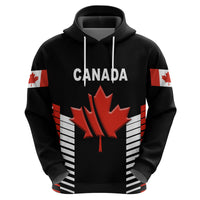 Custom Canada CrickeHoodie Maple Leaf Unique Style Black LT8 - Wonder Print Shop
