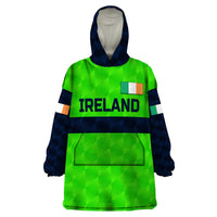(Custom Personalised) Ireland Cricket Wearable Blanket Hoodie Special Style LT8 - Wonder Print Shop