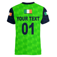 (Custom Personalised) Ireland Cricket Women V Neck T Shirt Special Style LT8 - Wonder Print Shop