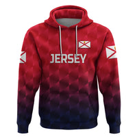 Custom The Bailiwick of Jersey CrickeHoodie Unique Style Red NO.1 LT8 - Wonder Print Shop
