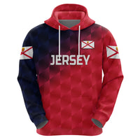 Custom The Bailiwick of Jersey CrickeHoodie Unique Style Red NO.2 LT8 - Wonder Print Shop