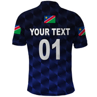 Custom Namibia Cricket Polo Shirt Unique Style Navy LT8 - Wonder Print Shop
