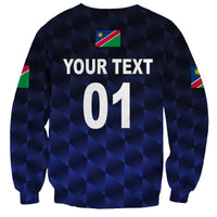 (Custom Personalised) Namibia Cricket Sweatshirt Unique Style - Navy LT8 - Wonder Print Shop