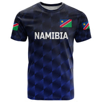 Custom Namibia Cricket T Shirt Unique Style Navy LT8 - Wonder Print Shop