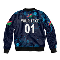 (Custom Personalised) Namibia Cricket Sleeve Zip Bomber Jacket Special Style LT8 - Wonder Print Shop