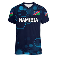 (Custom Personalised) Namibia Cricket Women V Neck T Shirt Special Style LT8 - Wonder Print Shop