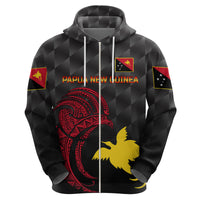 Custom Papua New Guinea Barramundis CrickeHoodie Birds Of Paradise Paradisaea Raggiana Original Black LT8 - Wonder Print Shop