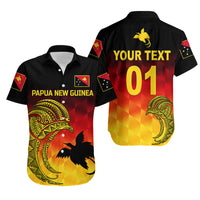 (Custom Personalised) Papua New Guinea Barramundis Cricket Hawaiian Shirt Birds Of Paradise Paradisaea Raggiana Original - Gradient Flag Vibes LT8 - Wonder Print Shop