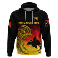 Custom Papua New Guinea Barramundis CrickeHoodie Birds Of Paradise Paradisaea Raggiana Original Gradient Flag Vibes LT8 - Wonder Print Shop