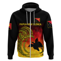 Custom Papua New Guinea Barramundis CrickeHoodie Birds Of Paradise Paradisaea Raggiana Original Gradient Flag Vibes LT8 - Wonder Print Shop