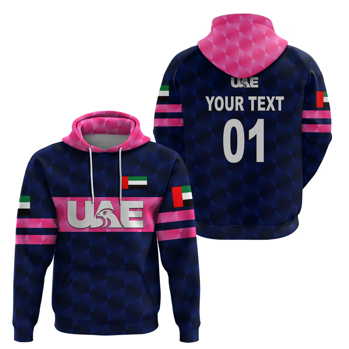 custom-personalised-united-arab-emirates-uae-cricket-hoodie-falcon-unique-navy