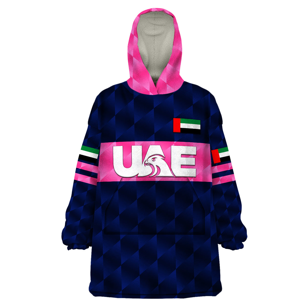 custom-personalised-united-arab-emirates-uae-cricket-wearable-blanket-hoodie-falcon-unique-navy