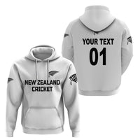 Custom New Zealand CrickeHoodie Silver Fern Unique White LT8 - Wonder Print Shop