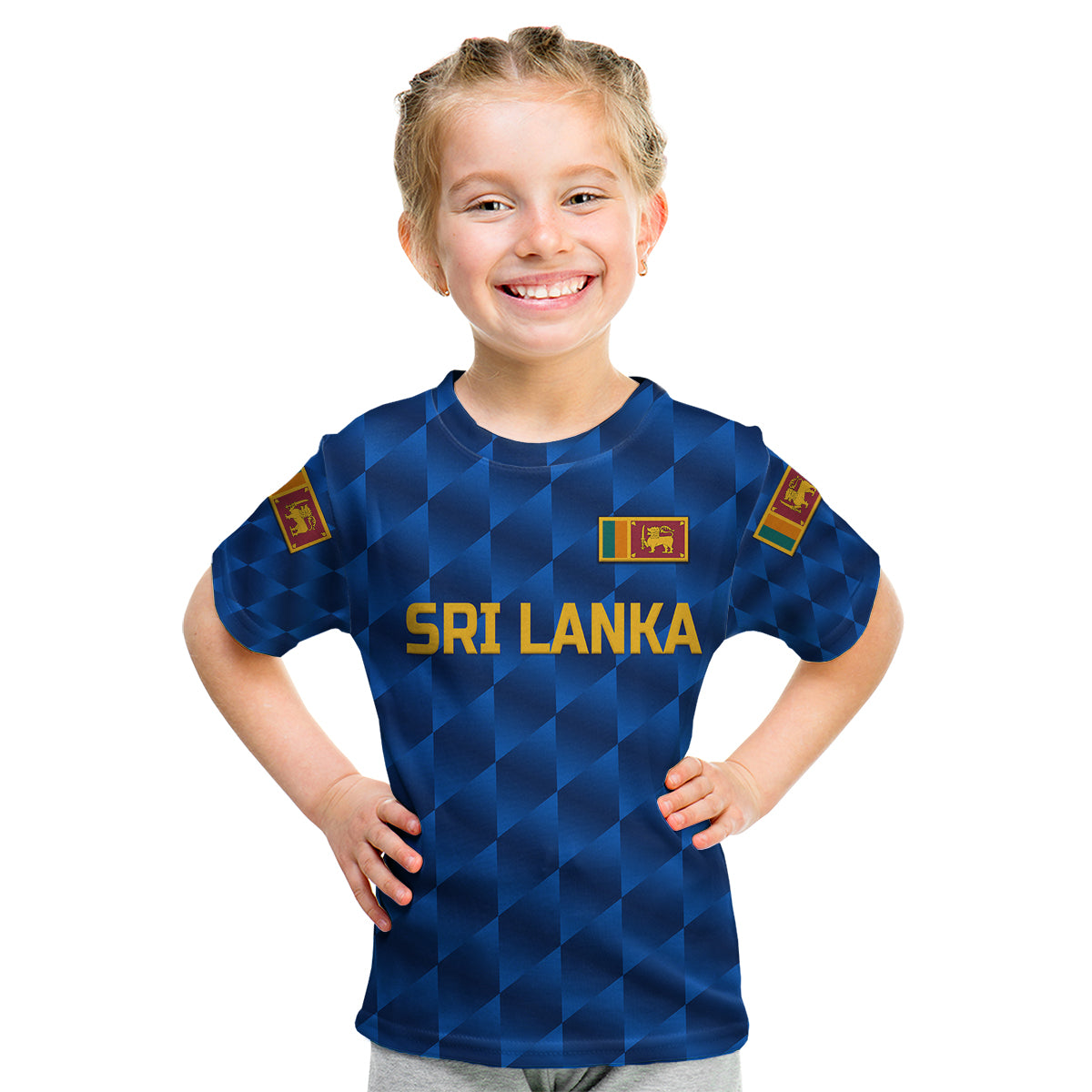custom-personalised-sri-lanka-cricket-kid-t-shirt-the-lions-unique-blue